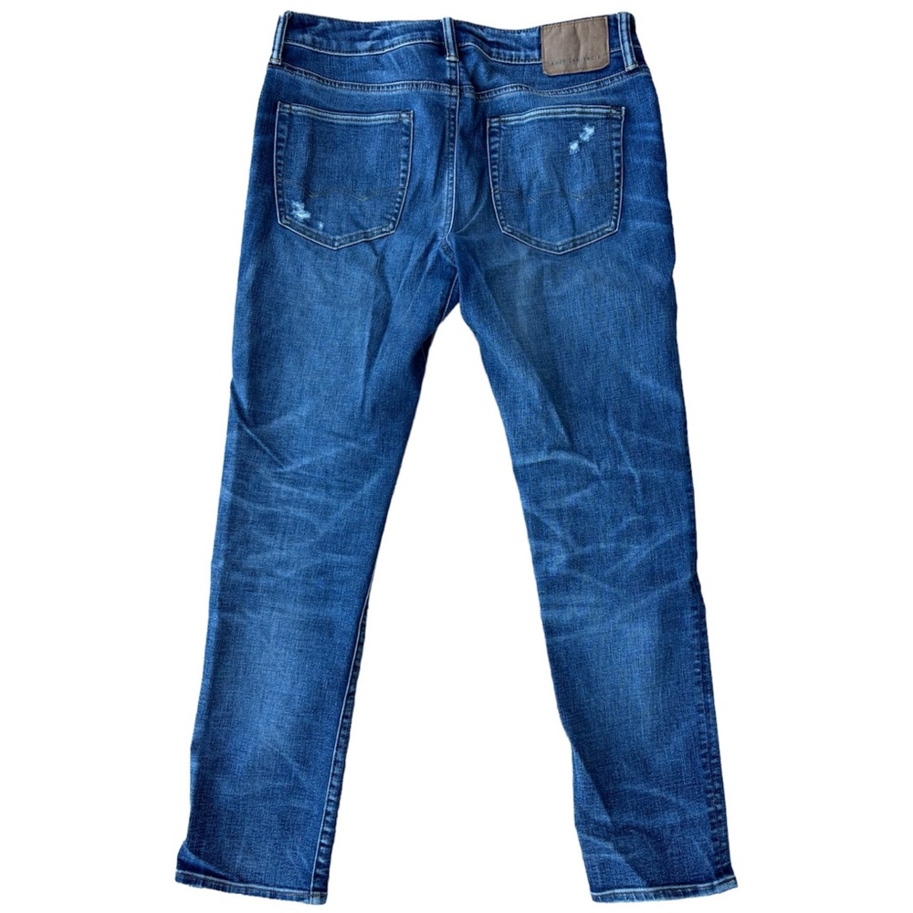 American Eagle | Airflex Distressed Patch Skinny … - image 3